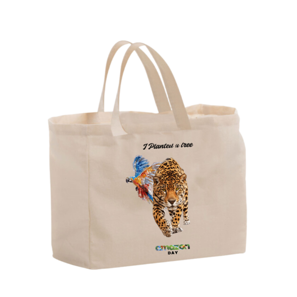 ECOBAG ONÇA AND ARARA