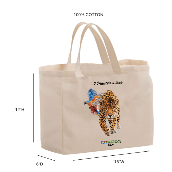 ECOBAG ONÇA AND ARARA - Image 2